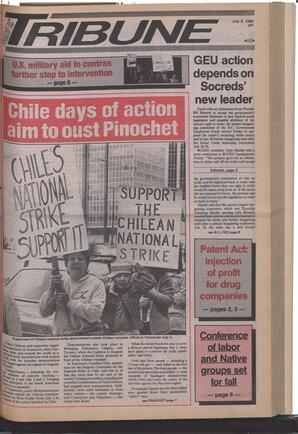   The Pacific Tribune - Wednesday, July 9, 1986   , page 1