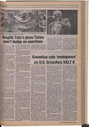   The Pacific Tribune - Wednesday, June 11, 1986   , page 5