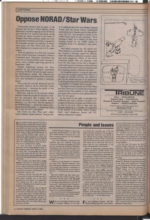  The Pacific Tribune - Wednesday, April 2, 1986   , page 5