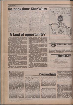   The Pacific Tribune - Wednesday, March 19, 1986   , page 4