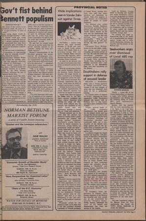   The Pacific Tribune - Friday, January 19, 1979   , page 11