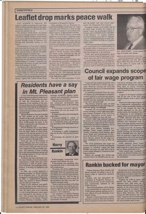   The Pacific Tribune - Wednesday, February 26, 1986   , page 1