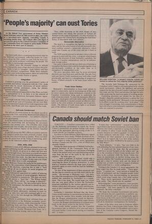   The Pacific Tribune - Wednesday, February 5, 1986   , page 5