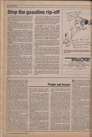   The Pacific Tribune - Wednesday, February 5, 1986   , page 4