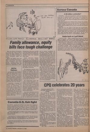   The Pacific Tribune - Wednesday, January 15, 1986   , page 8