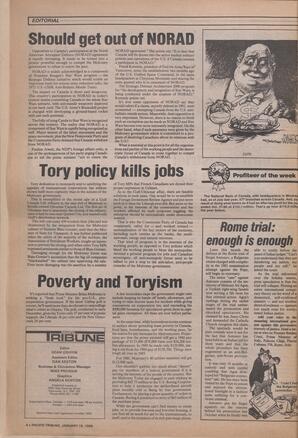   The Pacific Tribune - Wednesday, January 15, 1986   , page 4