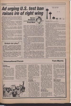   The Pacific Tribune - Wednesday, November 20, 1985   , page 9