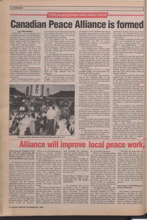   The Pacific Tribune - Wednesday, November 20, 1985   , page 6