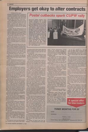   The Pacific Tribune - Wednesday, November 13, 1985   , page 12