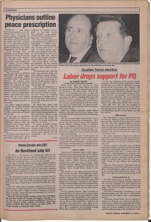   The Pacific Tribune - Wednesday, November 13, 1985   , page 7