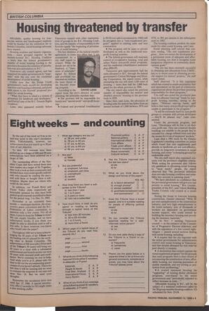   The Pacific Tribune - Wednesday, November 13, 1985   , page 3