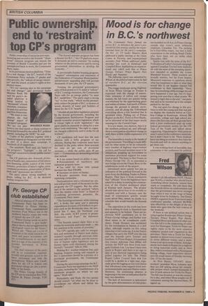   The Pacific Tribune - Wednesday, November 6, 1985   , page 3