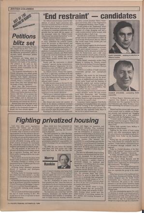   The Pacific Tribune - Wednesday, October 30, 1985   , page 2