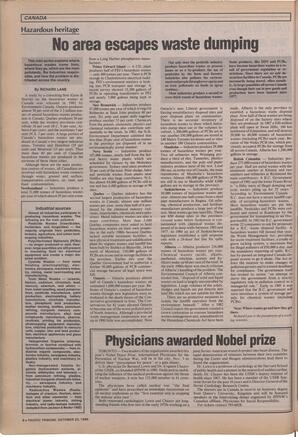   The Pacific Tribune - Wednesday, October 23, 1985   , page 8