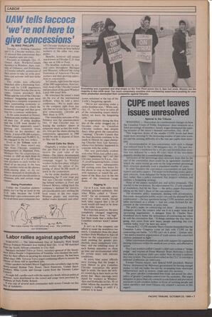   The Pacific Tribune - Wednesday, October 23, 1985   , page 7