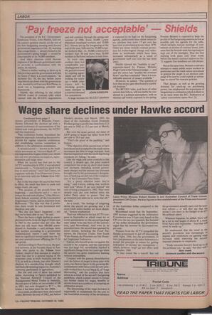   The Pacific Tribune - Wednesday, October 16, 1985   , page 12