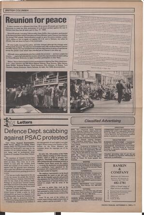   The Pacific Tribune - Wednesday, September 4, 1985   , page 11