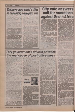   The Pacific Tribune - Wednesday, September 4, 1985   , page 2
