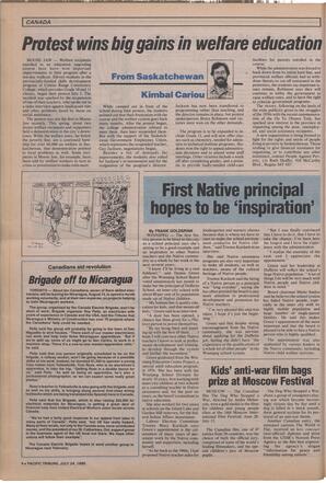   The Pacific Tribune - Wednesday, July 24, 1985   , page 4