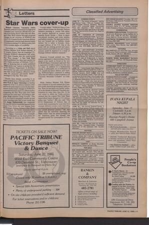   The Pacific Tribune - Wednesday, June 12, 1985   , page 11