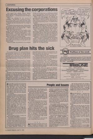   The Pacific Tribune - Wednesday, June 12, 1985   , page 4
