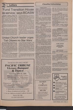   The Pacific Tribune - Wednesday, June 5, 1985   , page 11