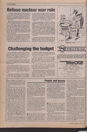   The Pacific Tribune - Wednesday, June 5, 1985   , page 4