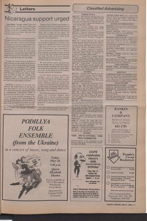   The Pacific Tribune - Wednesday, May 8, 1985   , page 11