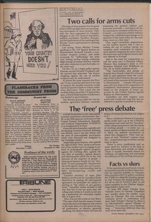   The Pacific Tribune - Friday, December 8, 1978   , page 3