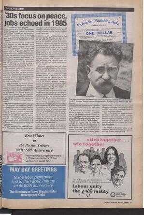   The Pacific Tribune - Wednesday, May 1, 1985   , page 23