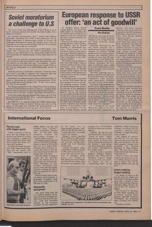   The Pacific Tribune - Wednesday, April 24, 1985   , page 13