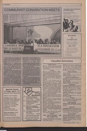   The Pacific Tribune - Monday, April 15, 1985   , page 11