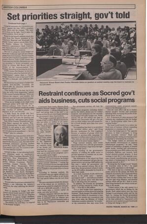   The Pacific Tribune - Wednesday, March 20, 1985   , page 3