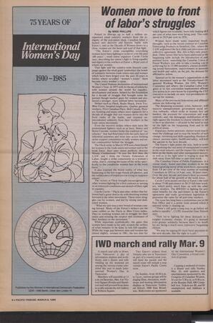   The Pacific Tribune - Wednesday, March 6, 1985   , page 6