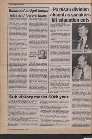   The Pacific Tribune - Wednesday, February 27, 1985   , page 2
