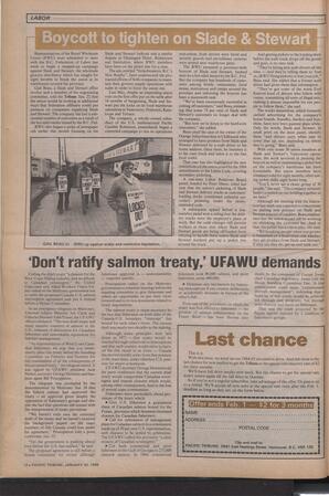   The Pacific Tribune - Wednesday, January 30, 1985   , page 12