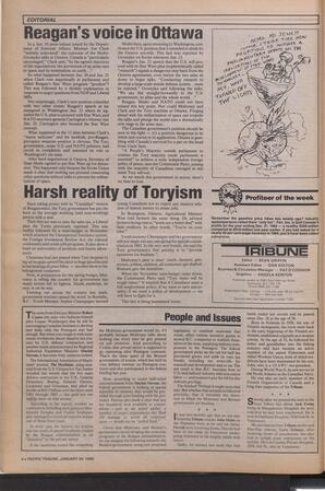   The Pacific Tribune - Wednesday, January 30, 1985   , page 4