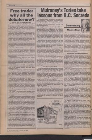   The Pacific Tribune - Wednesday, January 23, 1985   , page 10