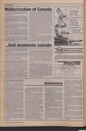   The Pacific Tribune - Wednesday, January 23, 1985   , page 4