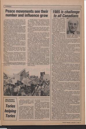   The Pacific Tribune - Wednesday, January 9, 1985   , page 5