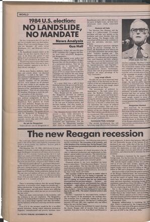   The Pacific Tribune - Wednesday, November 28, 1984   , page 8