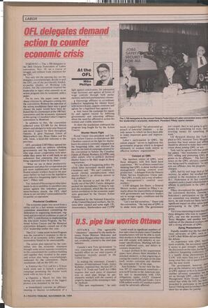   The Pacific Tribune - Wednesday, November 28, 1984   , page 6