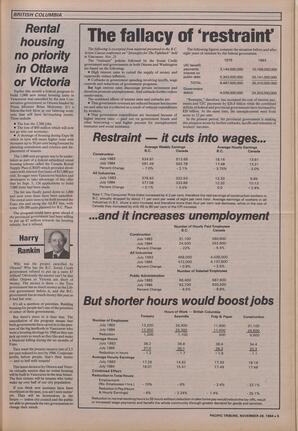   The Pacific Tribune - Wednesday, November 28, 1984   , page 5