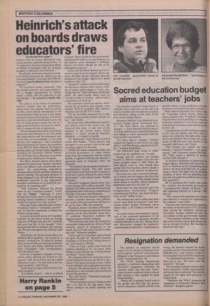   The Pacific Tribune - Wednesday, November 28, 1984   , page 2