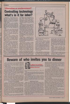   The Pacific Tribune - Wednesday, November 14, 1984   , page 7