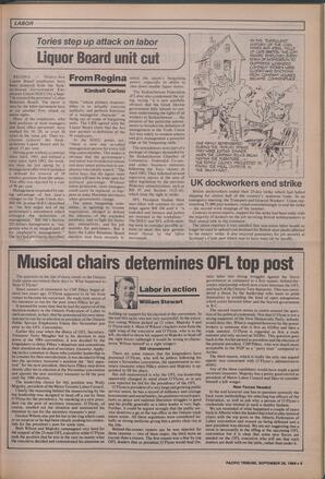   The Pacific Tribune - Wednesday, September 26, 1984   , page 5