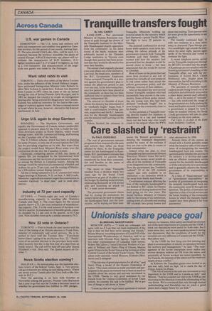   The Pacific Tribune - Wednesday, September 19, 1984   , page 6