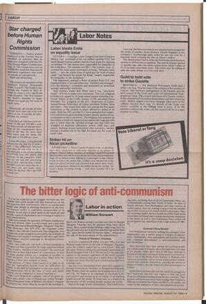   The Pacific Tribune - Wednesday, August 22, 1984   , page 5