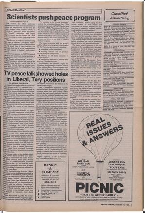   The Pacific Tribune - Wednesday, August 15, 1984   , page 7