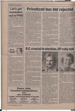   The Pacific Tribune - Wednesday, July 18, 1984   , page 2